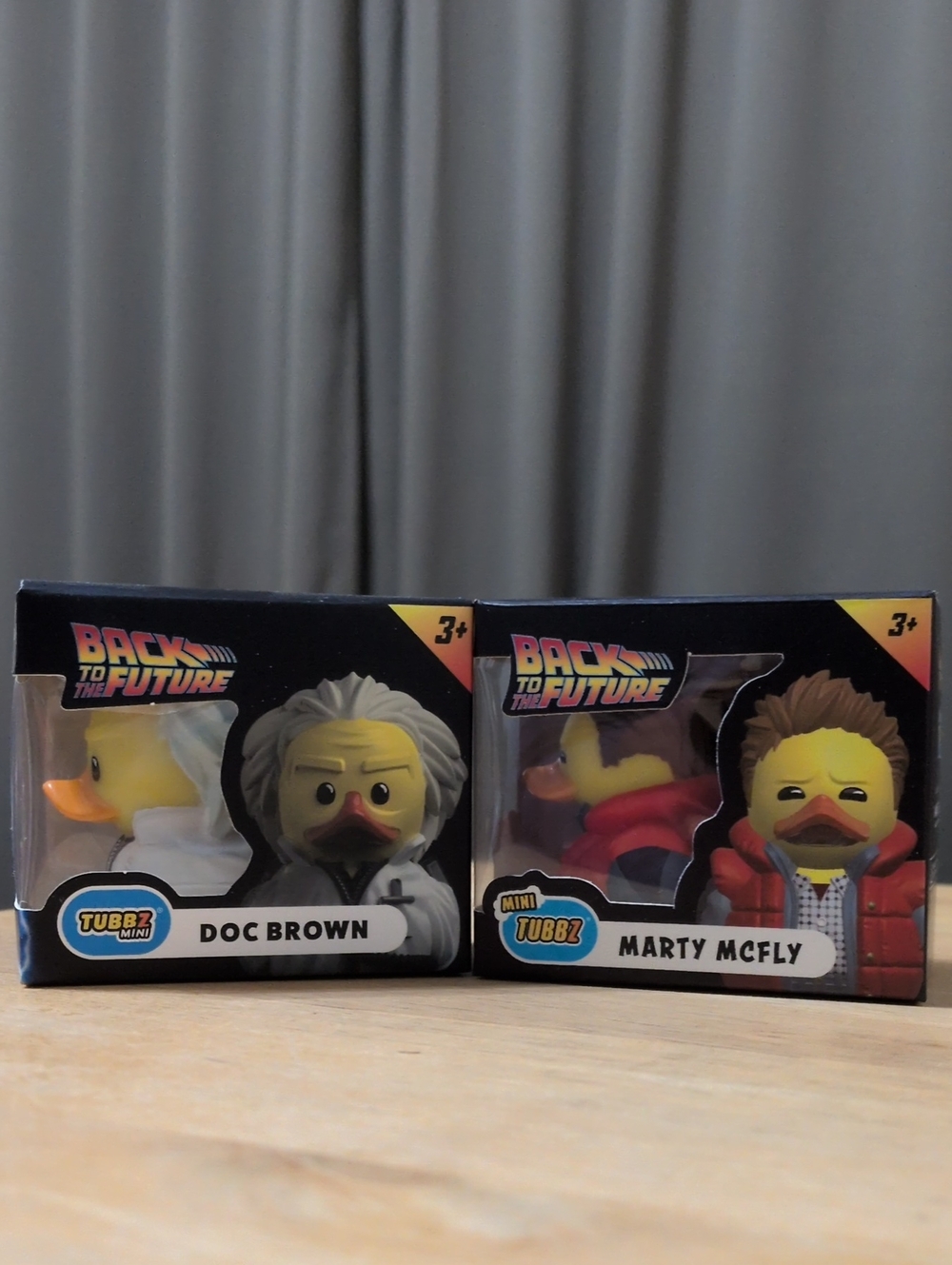 Marty Mcfly And Doc Brown Mini Tubbz Ducks